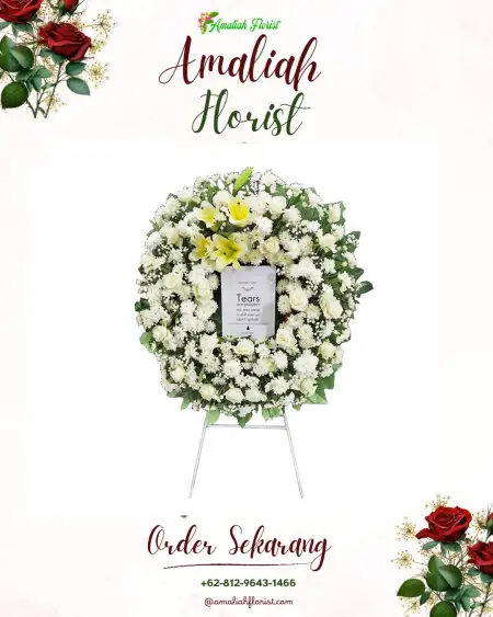 Krans Bunga Duka Cimuja